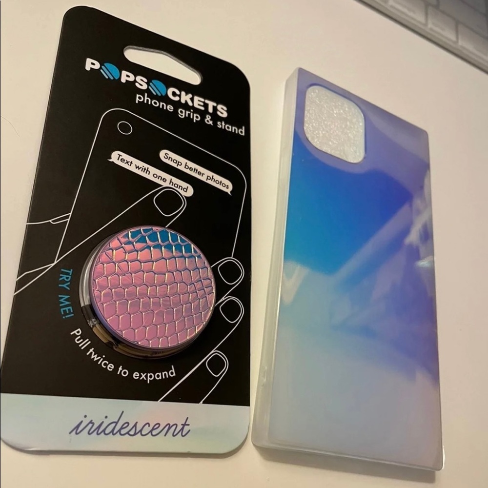 Iridescent Square iPhone 12/12 Pro Case